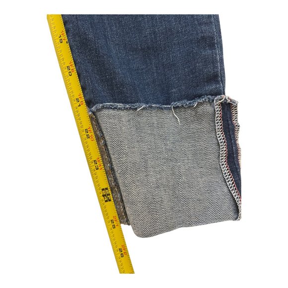 Joe's Jeans Women's Barb Cuff Mid Rise Crop Blue Jeans Size 25 Style 4500371793 - Picture 7 of 11